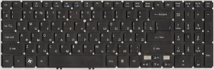 Клавиатура для ноутбука Acer Aspire V5-531/V5-531G/V5-531P/V5-551/V5-551G/V5-571/V5-571G/V5-571P и др. аналог, новая, черная, RUS