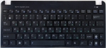 Клавиатура 04GOA292KRU00-1 для нетбуков Eee PC Seashell Series, оригинальная, топкейс, ASUS, БУ, черная, RUS
