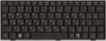 Клавиатура 04GN022KRU30 для нетбука Asus EEE PC 700/900 series, аналог, новая, черная, RUS