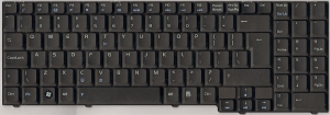 Клавиатура 04GNED1KRU00-1 для ноутбука Asus A7S, M50, M70, X55, X57V, X70, X71, Pro58, аналог, новая, черная, ENG