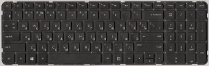 Клавиатура для ноутбука HP Pavilion G6-2000 аналог, без рамки, новая, черная, RUS