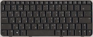 Клавиатура для ноутбука HP Pavilion TX1000, TX2000, аналог, без рамки, новая, черная, RUS