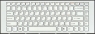 Клавиатура для ноутбука Sony VAIO VPC-EG, аналог, с рамкой, новая, белая, RUS