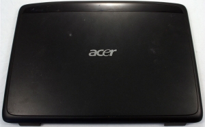Крышка матрицы для ноутбука Acer Aspire 4520/Aspire 4520G, Б/У, черная