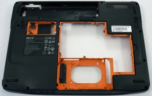 Поддон для ноутбука Acer Aspire 4520/Aspire 4520G, Б/У, черный