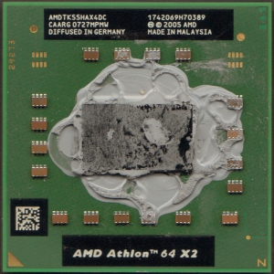 Процессор для ноутбука AMD Athlon 64 X2 TK55 1800Mhz TKSSHAX4DC, Б/У