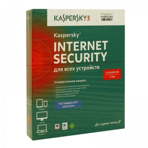 Антивирусное ПО Kaspersky Internet Securuty Multi-Device, RUS, лицензия на 12 мес. на 2 устройства, BOX
