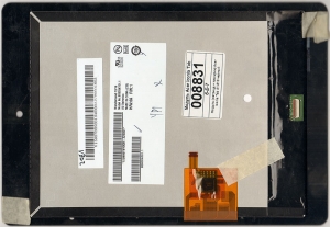 Дисплейный модуль для планшетного компьютера Acer Iconia Tab A1-810/A1-811 6M.4VLTP.002, без шасси, аналог, новый, черный