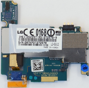 Системная плата EBR75098319 для LG E612 Optimus L5, оригинальная, LG, новая