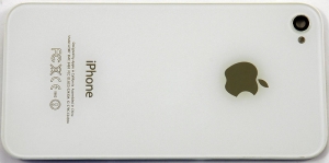 Задняя крышка для Apple iPhone 4S A1387, аналог, новая, белая