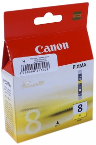 Картридж струйный Canon CLI-8Y yellow