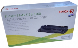 Тонер-картридж черный Xerox 108R00909