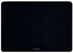 Дисплейный модуль (матрица+тачскрин) для Samsung GT-5100/5110 Galaxy Tab 2 10.1 Оригинальный, Всборе с шасси, Samsung, БУ, Черный