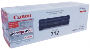 Тонер-картридж черный Canon 712
