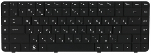 Клавиатура для ноутбука HP Compaq CQ62/G62 Совместимый, Новый, Черный, RUS