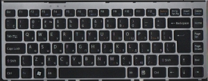 Клавиатура для ноутбука Sony Vaio VGN-FW Аналог, Новый, Черный, RUS