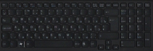 Клавиатура для ноутбука Sony VAIO VPC-EB с рамкой Аналог, Новый, Черный, RUS