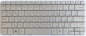 Клавиатура для ноутбука HP Pavilion dm1 mini 311(Новая, Серебристый, RUS)