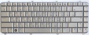 Клавиатура для ноутбука HP Pavilion DV5-1000 series(БУ, Серебристый, RUS)
